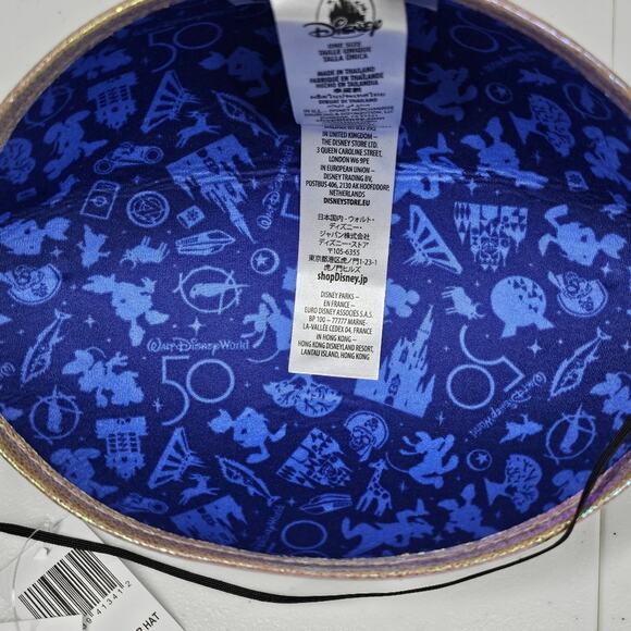 Disney World 50th Birthday Celebration Mickey Ears Hat NWT - Picture 6 of 7